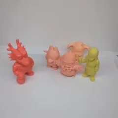 ドラ消し　ピラフ一味　いでよ神龍5体セット ドラゴンボール消しゴム