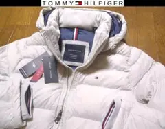 L日本サイズ位 新品トミーヒルフィガーUSA限定極暖蓄熱 ダウンジャケット同機能