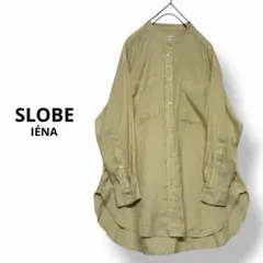 SLOBE IÉNA セミシアーワッシャーオーバーシャツ イエローのサムネイル