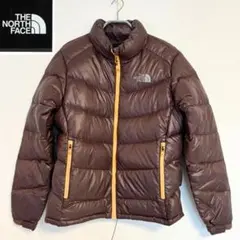 ノースフェイス 600FP ダウンジャケット 90 L相当 ブラウン 希少カラー