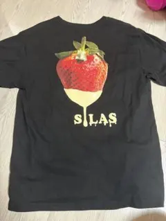 SILAS Tシャツ ストロベリー ブラック