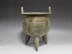 東周青銅香炉 】 方形獣胴四つ足 骨董・古玩 蔵出 - メルカリ
