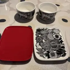 marimekko マリメッコ　ボウル プレート セットのサムネイル