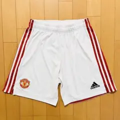 adidas マンチェスター・ユナイテッド ハーフパンツ Lサイズ