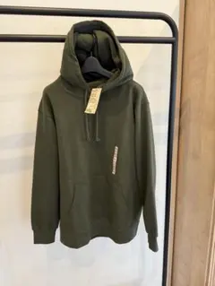 無印良品　スウェットプルパーカー XL オリーブグリーン
