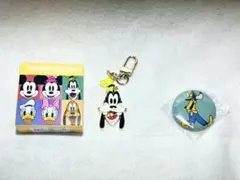 グーフィーセット シークレットチャーム 缶バッジ 新品 未使用 ディズニー