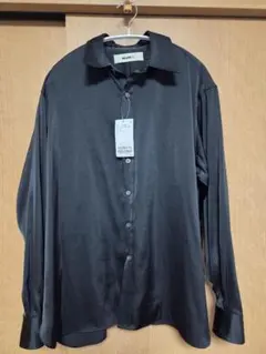 BLACK iENA BLACK 黒 長袖シャツ