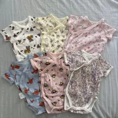 ユニクロUNIQLOベビー肌着 60センチ6枚セットまとめ