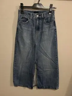 ユニクロ デニムタイトスカート