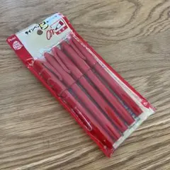 Pentel 赤 マーカー 5本セット　水性　サインペン