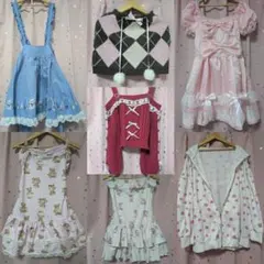 ✶[ROMWE] [SHEIN]✶　衣服7点セット【バラ売り・組み換え不可】。+