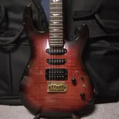 Aria Pro II エレキギター バイオレットグラデーション ケース付き