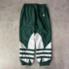adidas ナイロンパンツ トラックパンツ トレフォイル 刺繍 アディダス