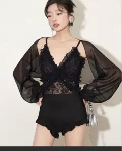 水着 レディース ワンピース セットアップ　Osyarevo`s STYLEのサムネイル