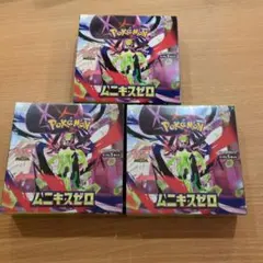 ポケモンカードゲームMEGA　ムニキスゼロ３BOX