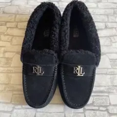 お値下げ 美品 23㎝ Lauren ローレン ラルフロー モカシン
