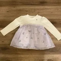 【melodyさん専用】花柄スカート付き長袖チュニック 100cm