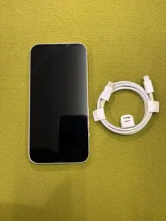 Apple iPhone 13 ホワイト 本体 + 充電ケーブル