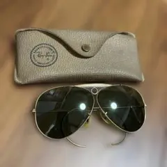 Ray-Ban アビエイター サングラス ゴールド　ヴィンテージ