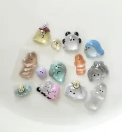 ボンボンドロップシール　ぷくぷくシール 立体　3D　オバケーヌ　おすそ分け