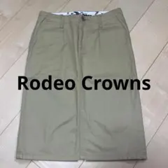 ロデオクラウンズ Rodeo Crowns 膝丈タイトスカート　チノのサムネイル