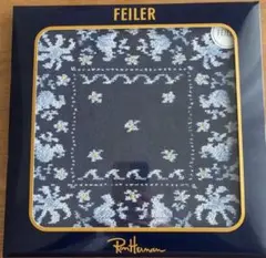 ロンハーマン別注FEILER Bandana Handkerchief 白