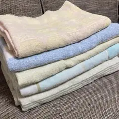 古タオルケット　5枚セット