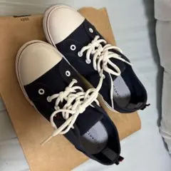 TOMMY キャンバス ローカットスニーカー ネイビーのサムネイル