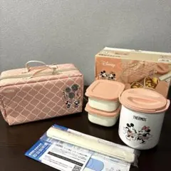 新品未使用 サーモス 弁当箱 保温 Disneyミッキー ミニー ランチバッグ付のサムネイル