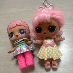LOLサプライズヘアーゴール2フロムプリンセスとキッズドール 2体セット