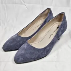 ORiental TRaffic パンプス スエード ブルー 23cm