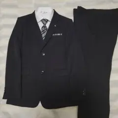 160cm フォーマルスーツ 黒 ブラックフォーマル