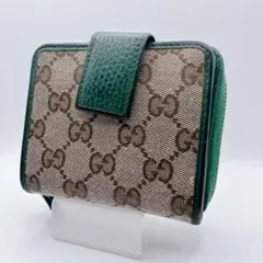 GUCCI GGCanvas Compact Wallet Rare Greenのサムネイル