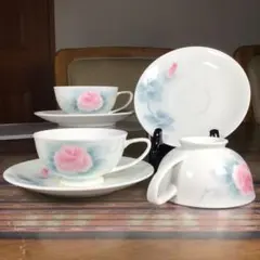 2025年最新】深川製磁 カップ ソーサー 薔薇の人気アイテム - メルカリ