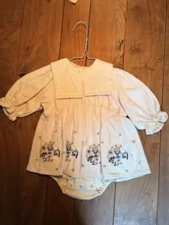 seraph 刺繍入りセーラーカラー ロンパースのサムネイル