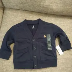 ベビーGAP　ネイビー カーディガン 12-18ヶ月