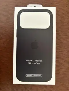 純正 新品未使用iPhone17Pro Maxシリコンケース ブラック