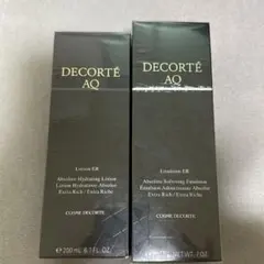 【新品未使用】DECORTÉ AQ ローション&エマルジョンER 200mL