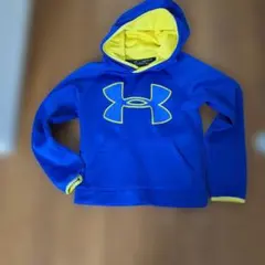 Under Armour フード付きパーカー 青/黄色