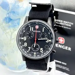 WENGER ウェンガー コマンドクロノ 707X クロノグラフ クォーツ腕時計
