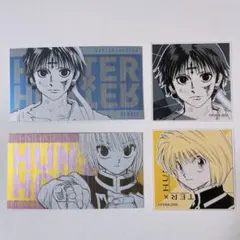 非売品　HUNTER×HUNTER スチールカード クラピカ クロロ&バンダナ? 非売品 HUNTER×HUNTER スチールカード クラピカ クロロ&バンダナ