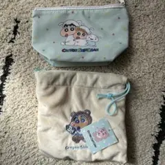 クレヨンしんちゃん サンキューマート 巾着 ポーチ