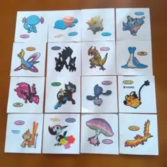 ポケモンデコキャラシール ポケモンパン 16枚セット