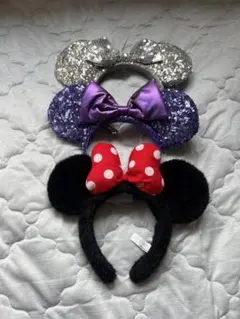 ディズニー　カチューシャ　3点セット