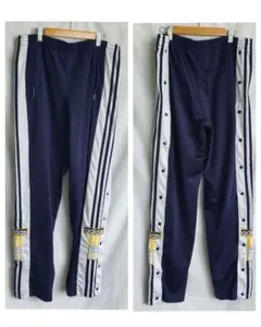 ａｄｉｄａｓ アディダス トラックパンツ ラインパンツ ジャージパンツ スナップ