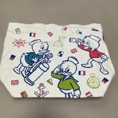 ディズニー　ヒューイ、デューイ、ルーイ．ドナルドダックの甥っ子　トートバッグ