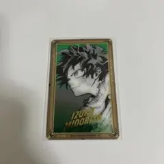 僕のヒーローアカデミア 緑谷出久 箔押しクリアカードコレクション　原画展