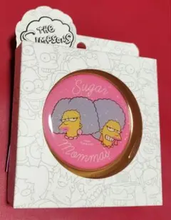 シンプソンズ　パティ　セルマ　コンパクトミラー