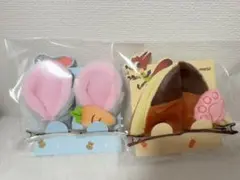 海外限定 ズートピア ニック＆ジュディ ヘアピン2個セット MINISO