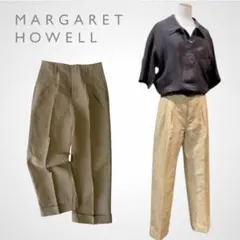 専用MARGARET HOWELL リネン コットン スラックスN3674 - メルカリ